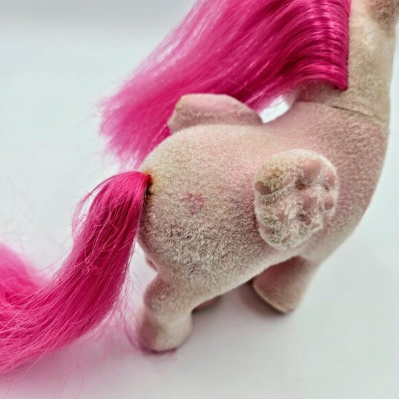 My Little Pony G1 So Soft Heart Throb Flocked Hasbro MLP Toy Read - Picture 9 of 12